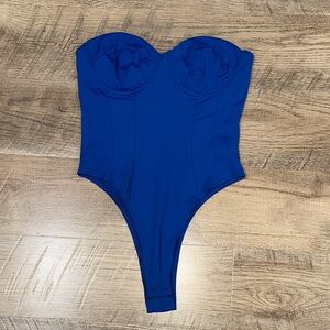 Adika Royal Blue Bodysuit